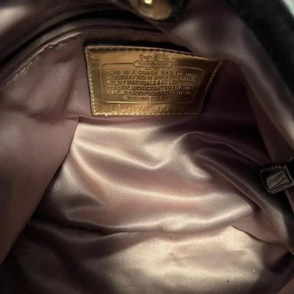 2010 Coach Signature Madison OP Art Maggie Hobo Handbag w/ Gold Hangtag 14305 - Picture 8 of 15